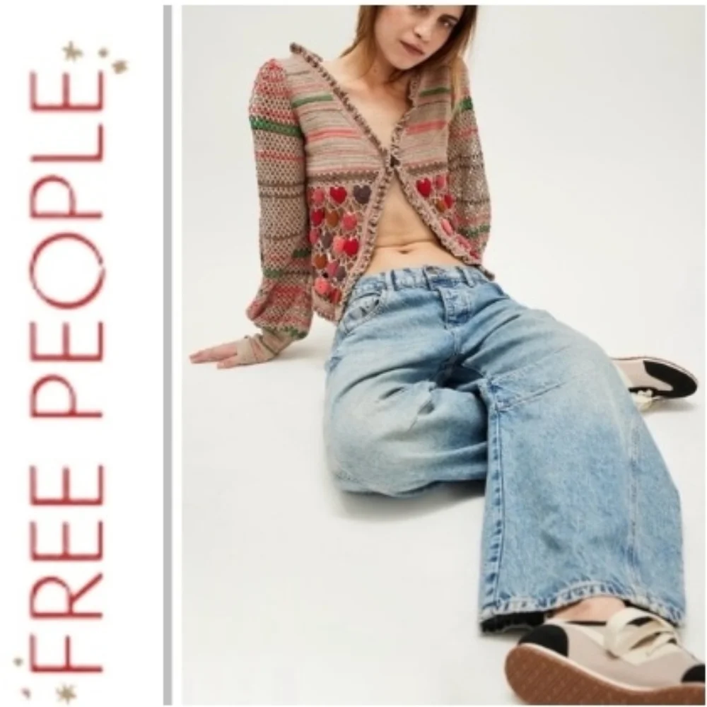 FREE PEOPLE | Heart Eyes Cardigan - Picture 10 of 12